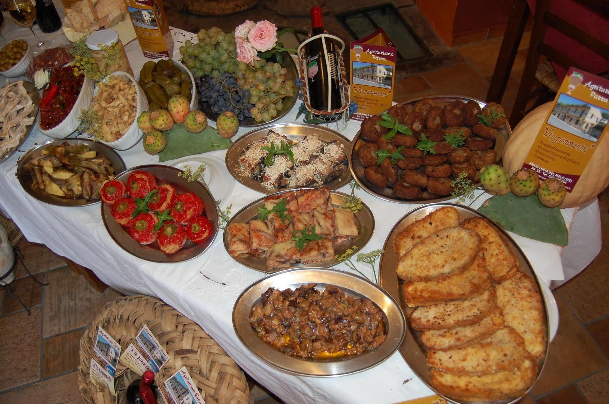 Agriturismo Parra Santa Lucia del Mela Kültér fotó