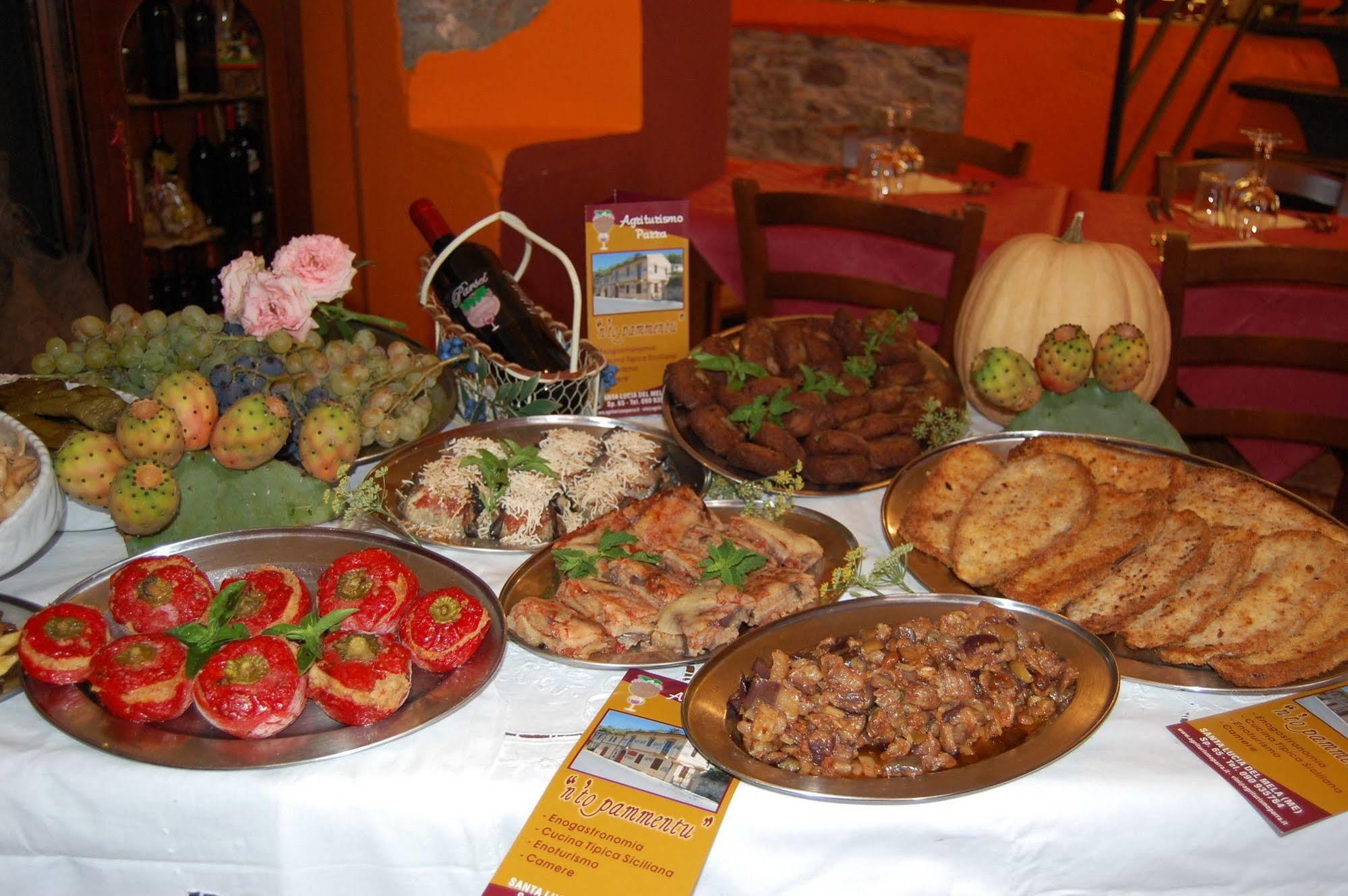 Agriturismo Parra Santa Lucia del Mela Kültér fotó